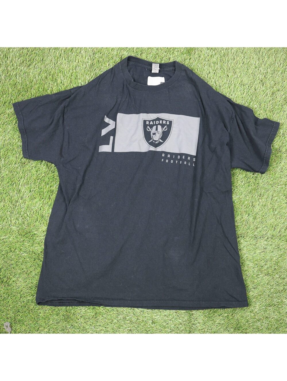 Raiders Black Graphic Tee